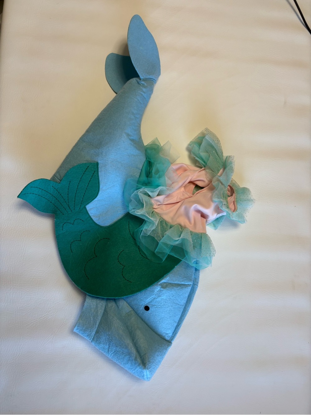 Pottery Barn Kids Mermaid Dolphin Halloween Costume S/M 4-6